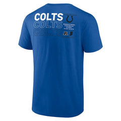 Indianapolis Colts Repeat Stats T-Shirt Royal - Fanatics