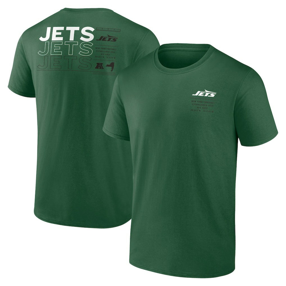 New York Jets Repeat Stats T-Shirt Green - Fanatics