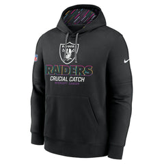 Las Vegas Raiders 2024 NFL Crucial Catch Club Pullover Hoodie Black - Nike