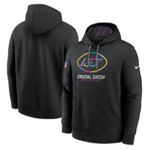 New York Jets 2024 NFL Crucial Catch Club Pullover Hoodie Black - Nike