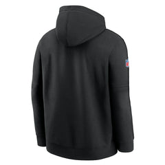 Miami Dolphins 2024 NFL Crucial Catch Club Pullover Hoodie Black - Nike