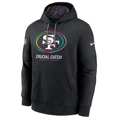 San Francisco 49ers 2024 NFL Crucial Catch Big & Tall Club Pullover Hoodie Black - Nike