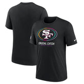 San Francisco 49ers 2024 NFL Crucial Catch Big & Tall T-Shirt Black - Nike