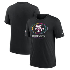 San Francisco 49ers 2024 NFL Crucial Catch Big & Tall T-Shirt Black - Nike