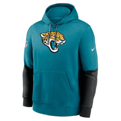 Jacksonville Jaguars 2024 Sideline Club Pullover Hoodie Teal - Nike