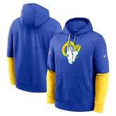 Los Angeles Rams 2024 Sideline Club Pullover Hoodie Royal - Nike