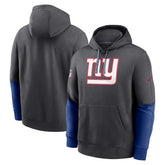 New York Giants 2024 Sideline Club Pullover Hoodie Anthracite - Nike