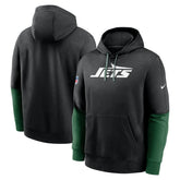 New York Jets 2024 Sideline Club Pullover Hoodie Black - Nike