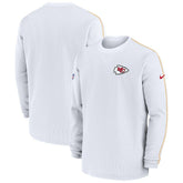 Kansas City Chiefs 2024 Sideline Coaches Long Sleeve Top Red - Nike