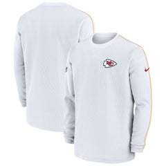 Kansas City Chiefs 2024 Sideline Coaches Long Sleeve Top Red - Nike