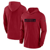 Arizona Cardinals 2024/25 Sideline Performance Long Sleeve Hoodie T-Shirt Cardinal - Nike