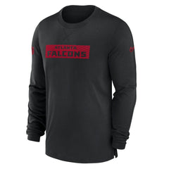 Atlanta Falcons Sideline Player Performance Long Sleeve T-Shirt Black - Nike