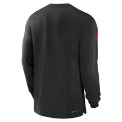 Atlanta Falcons Sideline Player Performance Long Sleeve T-Shirt Black - Nike