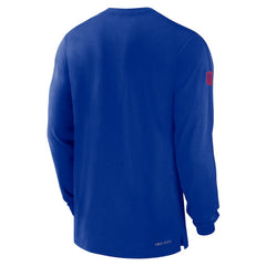 Buffalo Bills Sideline Player Performance Long Sleeve T-Shirt Royal - Nike