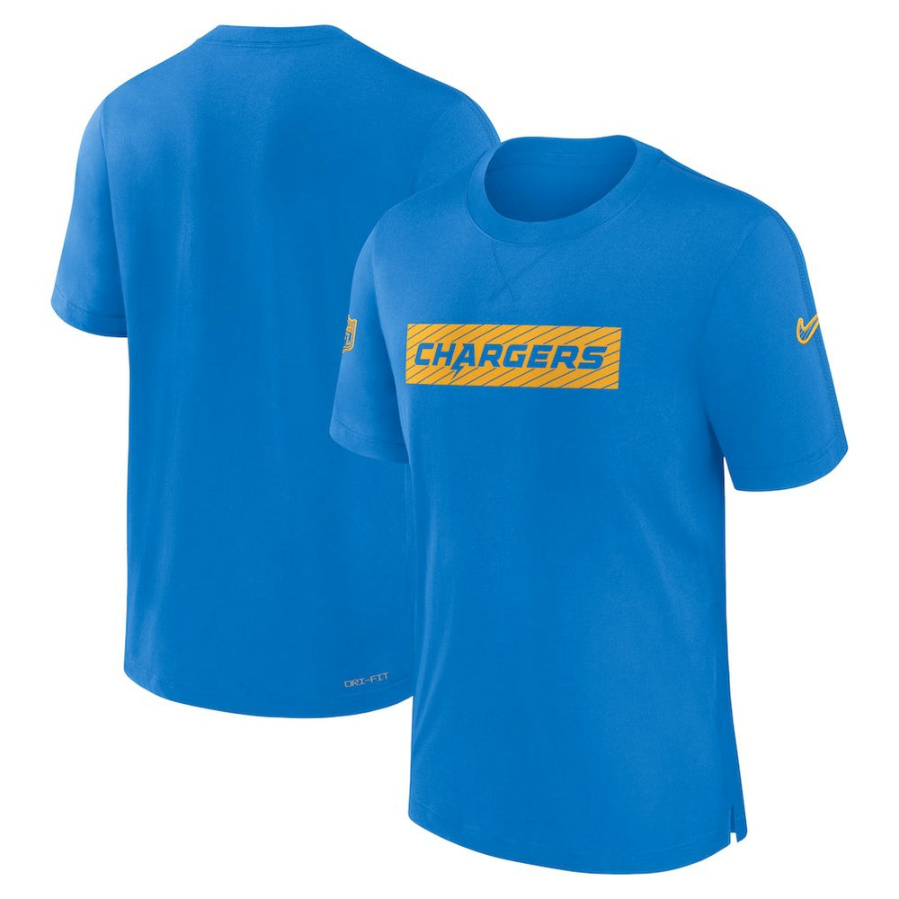 Los Angeles Chargers Sideline Player Performance T-Shirt Powder Blue - Nike