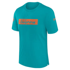 Miami Dolphins Sideline Player Performance T-Shirt Aqua - Nike
