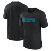 Jacksonville Jaguars Sideline Player Performance T-Shirt Black - Nike
