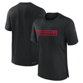 Arizona Cardinals Sideline Player Performance T-Shirt Black - Nike