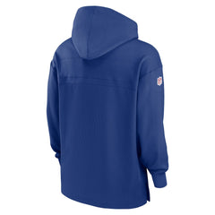 New York Giants Sideline Jersey Performance Pullover Hoodie Royal - Nike