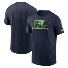 Seattle Seahawks Air Essential T-Shirt College Navy - Nike
