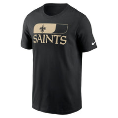 New Orleans Saints Air Essential T-Shirt Black - Nike