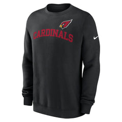 Arizona Cardinals Club Pullover Sweatshirt Black - Nike