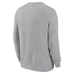 Denver Broncos Club Pullover Sweatshirt Heather Gray - Nike