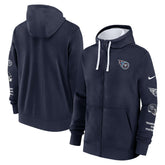 Tennessee Titans Primetime Club Full-Zip Hoodie Navy - Nike