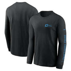 Carolina Panthers All Out Long Sleeve T-Shirt Black - Nike