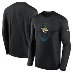 Jacksonville Jaguars Icon Legend Performance Long Sleeve T-Shirt Black - Nike
