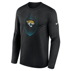 Jacksonville Jaguars Icon Legend Performance Long Sleeve T-Shirt Black - Nike