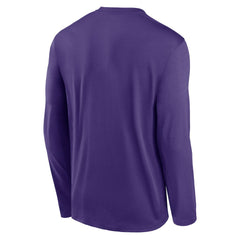 Minnesota Vikings Icon Legend Performance Long Sleeve T-Shirt Purple - Nike