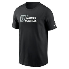 Las Vegas Raiders Outline T-Shirt Black - Nike