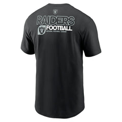 Las Vegas Raiders Outline T-Shirt Black - Nike
