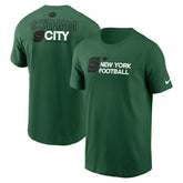 New York Jets Outline T-Shirt Green - Nike