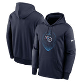 Tennessee Titans Icon Performance Pullover Hoodie Navy - Nike
