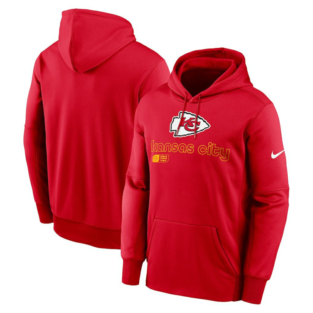 Kansas City Chiefs Performance Pullover Hoodie Red - Nike