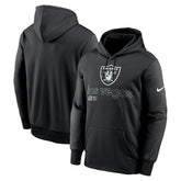 Las Vegas Raiders Performance Pullover Hoodie Black - Nike