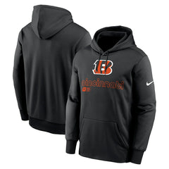 Cincinnati Bengals Performance Pullover Hoodie Black - Nike