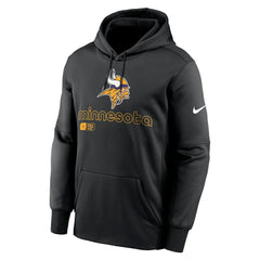 Minnesota Vikings Performance Pullover Hoodie Black - Nike