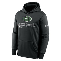 New York Jets Performance Pullover Hoodie Black - Nike