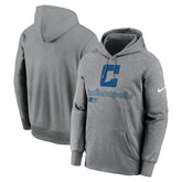 Indianapolis Colts Performance Pullover Hoodie Heather Gray - Nike