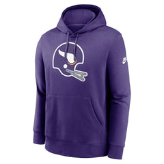 Minnesota Vikings Rewind Club Logo Pullover Hoodie Purple - Nike