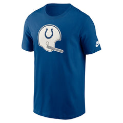 Indianapolis Colts Rewind Logo Essential T-Shirt Royal - Nike