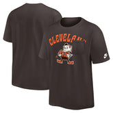 Cleveland Browns Rewind Heavy Max90 Pocket T-Shirt Brown - Nike