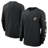 New Orleans Saints Rewind Heavy Max90 Pocket Long Sleeve T-Shirt Black - Nike