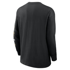 New Orleans Saints Rewind Heavy Max90 Pocket Long Sleeve T-Shirt Black - Nike