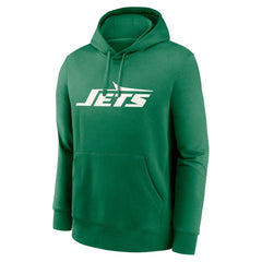 New York Jets Big & Tall Club Logo Pullover Hoodie Green - Nike