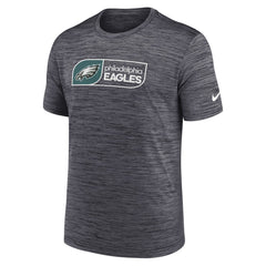 Philadelphia Eagles Big & Tall Velocity Performance T-Shirt Black - Nike