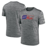 Buffalo Bills Big & Tall Velocity Performance T-Shirt Charcoal - Nike